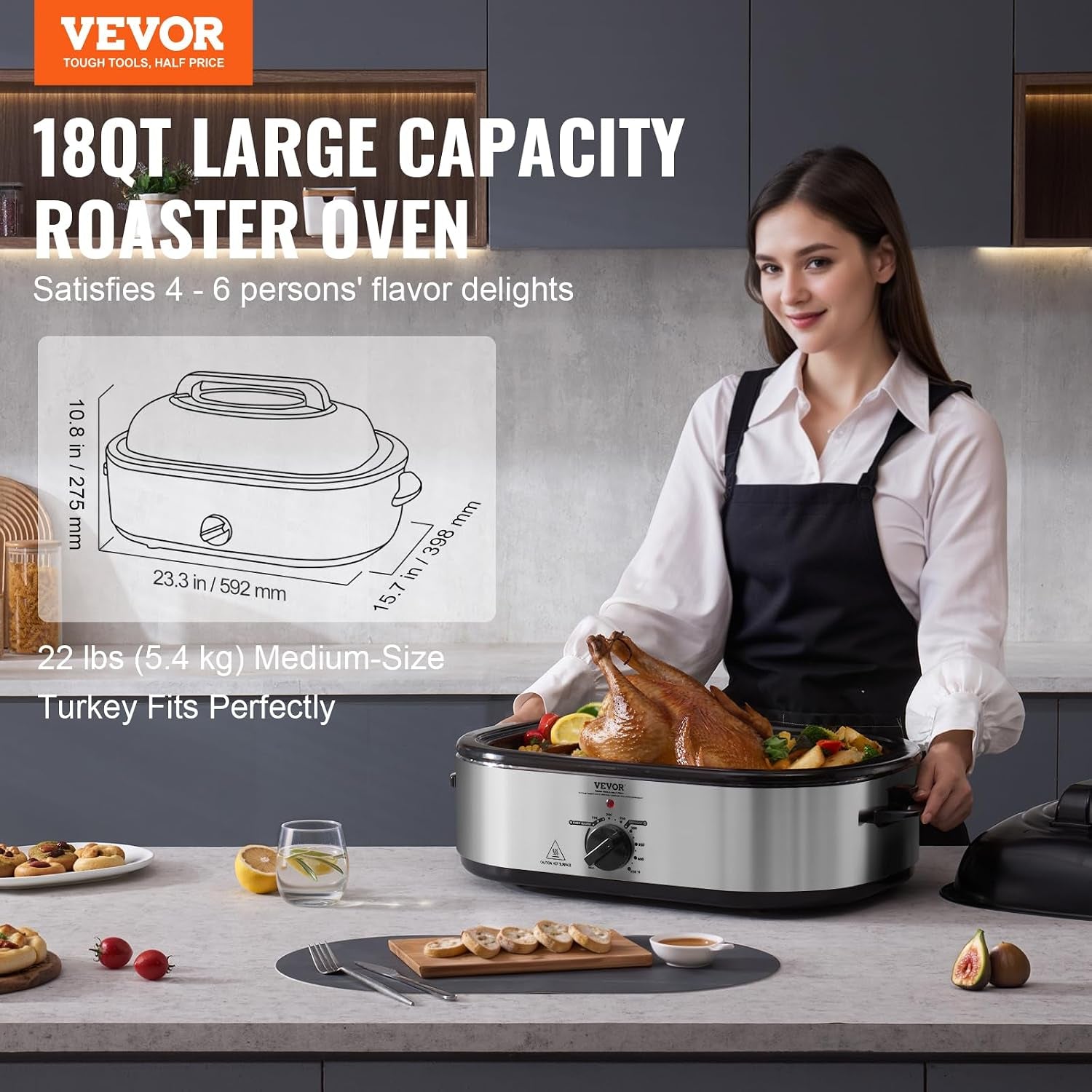 electric-roaster-oven-with-defrost-warm-function-18-qt-turkey-roaster-oven-with-self-basting-lid-1450w-adjustable-temperature-removable-pan-rack-fits-turkeys-up-to-22lbs