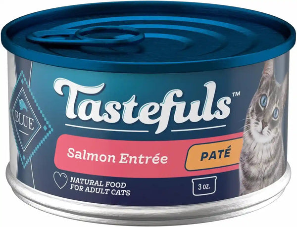 Blue Buffalo Tastefuls Wet Cat Food Paté Variety Pack (Chicken, Turkey & Chicken, Ocean Fish & Tuna) for Adult Cats, Made with Natural Ingredients, 5.5-Oz. Each (24 Cans)13