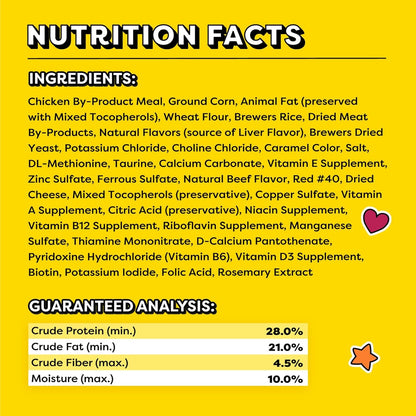 Temptations Mixups Crunchy and Soft Cat Treats, Cookout Flavor, 30 Oz | Chicken, Liver & Beef Flavors, under 2 Calories per Treat, 100% Complete & Balanced for Adult Cats, Resealable Stay-Fresh Tub6