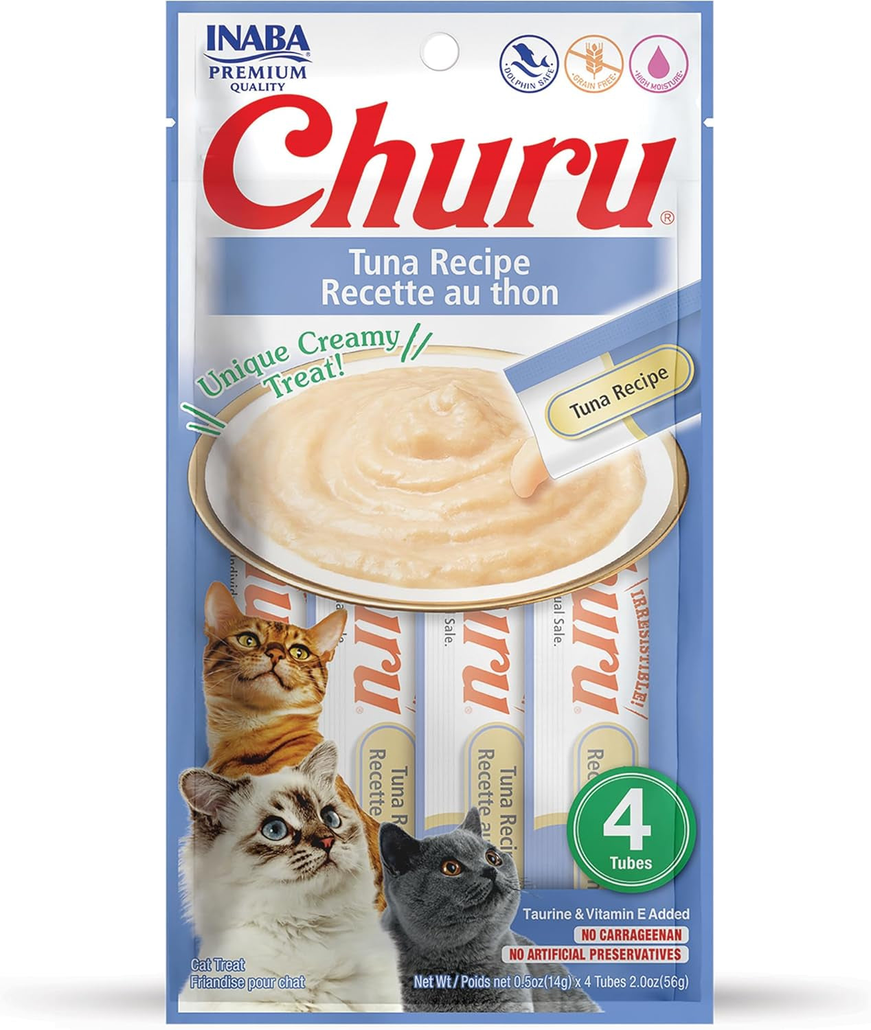 inaba-churu-cat-treats-grain-free-lickable-squeezable-creamy-puree-cat-treat-topper-with-vitamin-e-taurine-0-5-ounces-each-tube-4-tubes-tuna-with-salmon-recipe