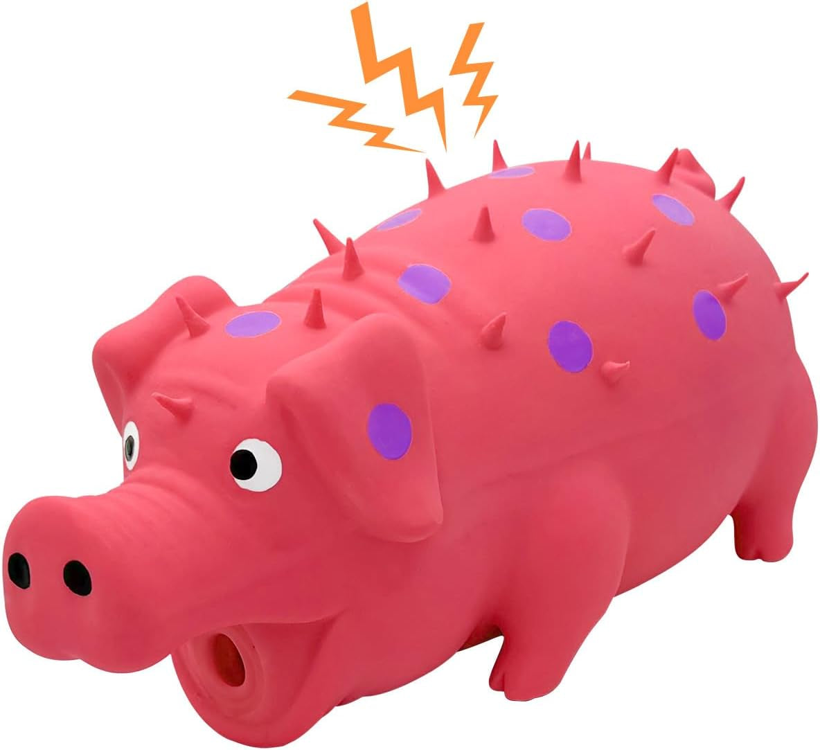 andiker-dog-squeaky-toy-dots-latex-dog-chew-toys-with-a-oinks-sound-squeaker-grunting-pig-dog-toy-durable-self-play-8-dogs-squeeze-toy-for-dental-biting-chasing-to-kill-boring-time-blue