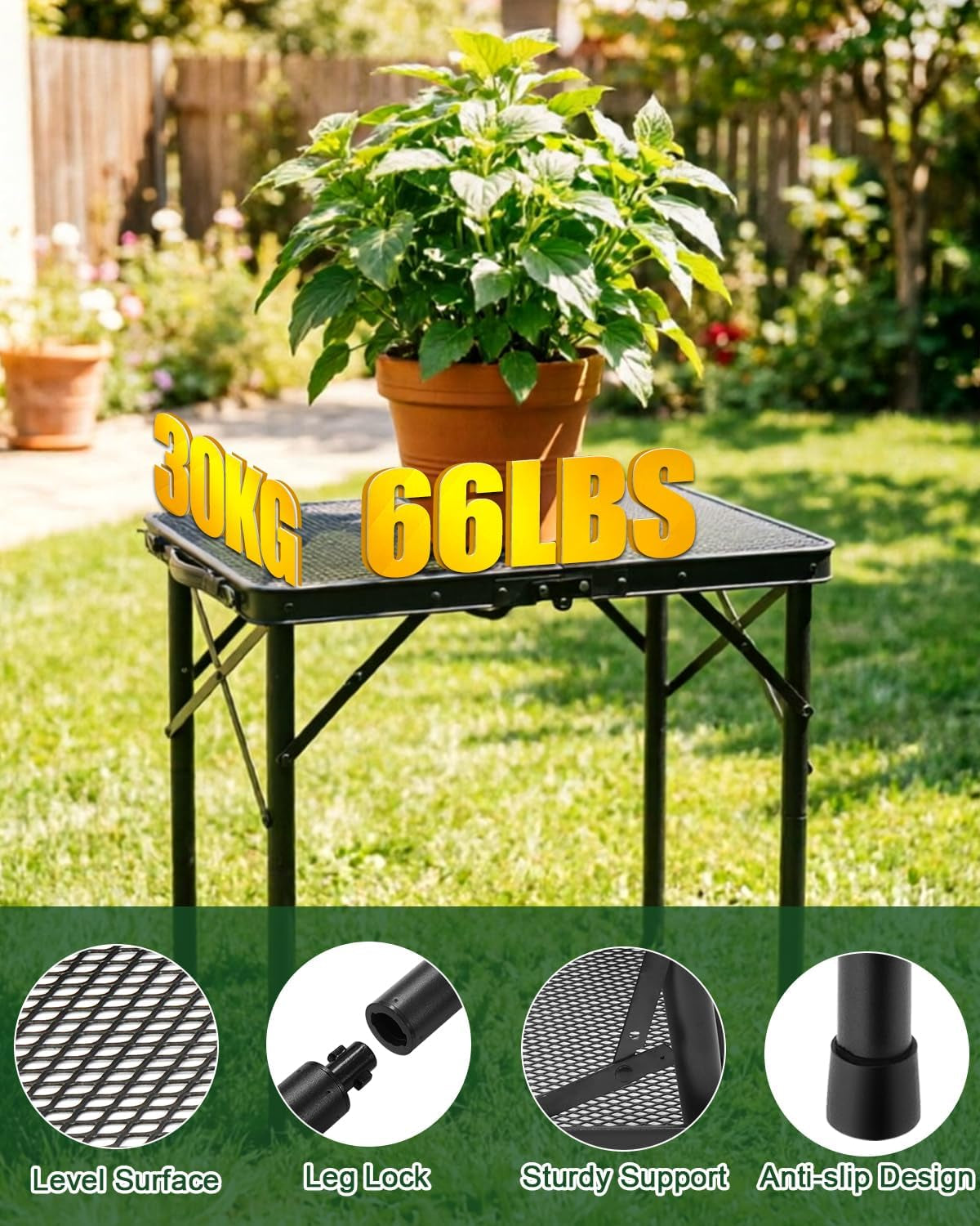 2-ft-folding-camping-table-adjustable-height-10-6-22-in-small-grill-table-black-metal-mesh-23-6-x-15-8-in-portable-compact-for-outdoor-indoor-picnic-bbq-tailgating-with-carry-handle-66-lb-capacity