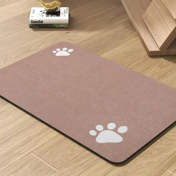 PADOOR Pet Feeding Mat-Absorbent Dog Mat for Food and Water Bowl-No Stains Easy Clean Dog Food Mat-Quick Dry Water Dispenser-Puppy Supplies Accessories13