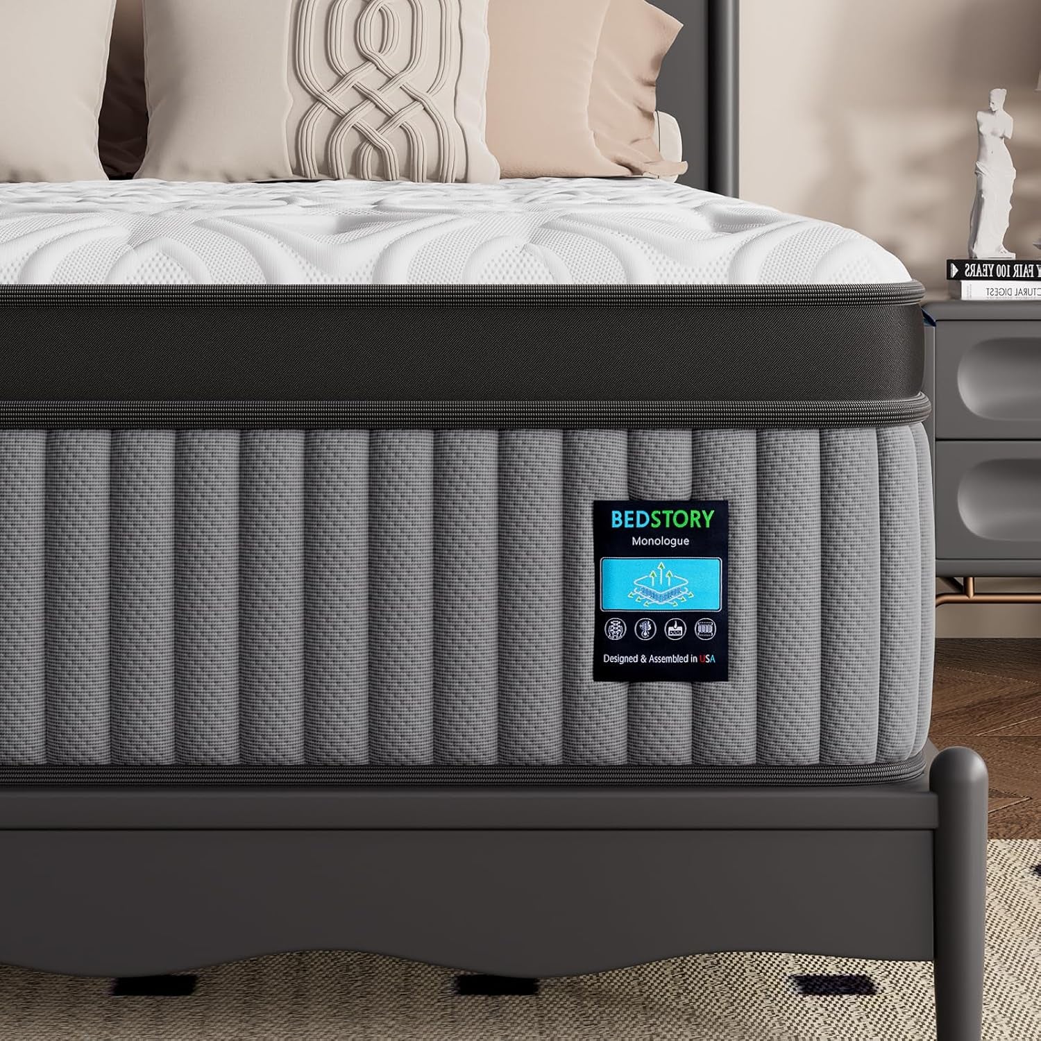 medium-firm-queen-mattress-14-inch-deep-sleep-hybrid-mattresses-7-zone-pain-relief-medium-firm-bed-in-a-box-fiberglass-free-certipur-us-certified