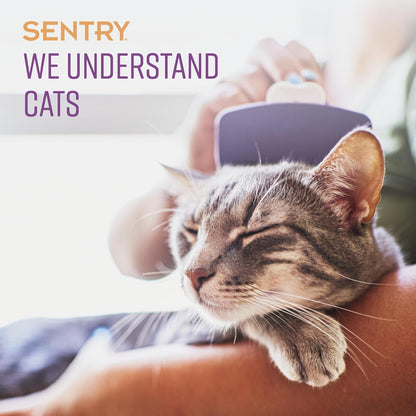 Sentry Calming Chews for Cats, Pheromone Stress Aid, 4Oz | Manages Stress; May Curb Destructive Behavior; Pheromone-Infused Daily Chew; Clinically Tested Calming Formula3
