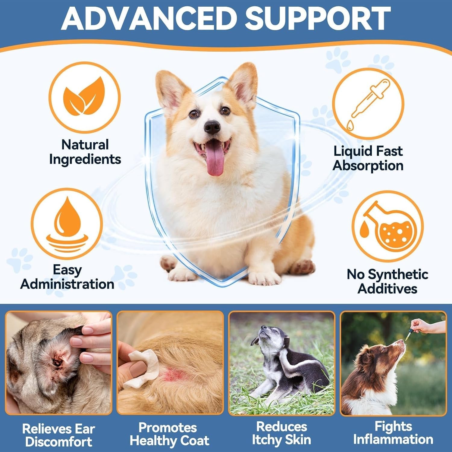 carmelie-natural-yeast-relief-for-dogs-support-healthy-itch-relief-ear-paw-discomfort-care-itch-relief-for-dog-allergy-supports-inflammation-relief-for-dogs-60ml-bacon-flavor