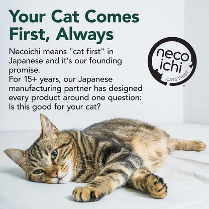 Necoichi Cardboard Cat Scratcher Bed for Indoor Cats - Cat Scratching Board, Horizontal Cat Scratch Pad Lounger with Reversible Usability and Extra Comfort for Lounge, Curved (23" Large, Dark Cherry)8