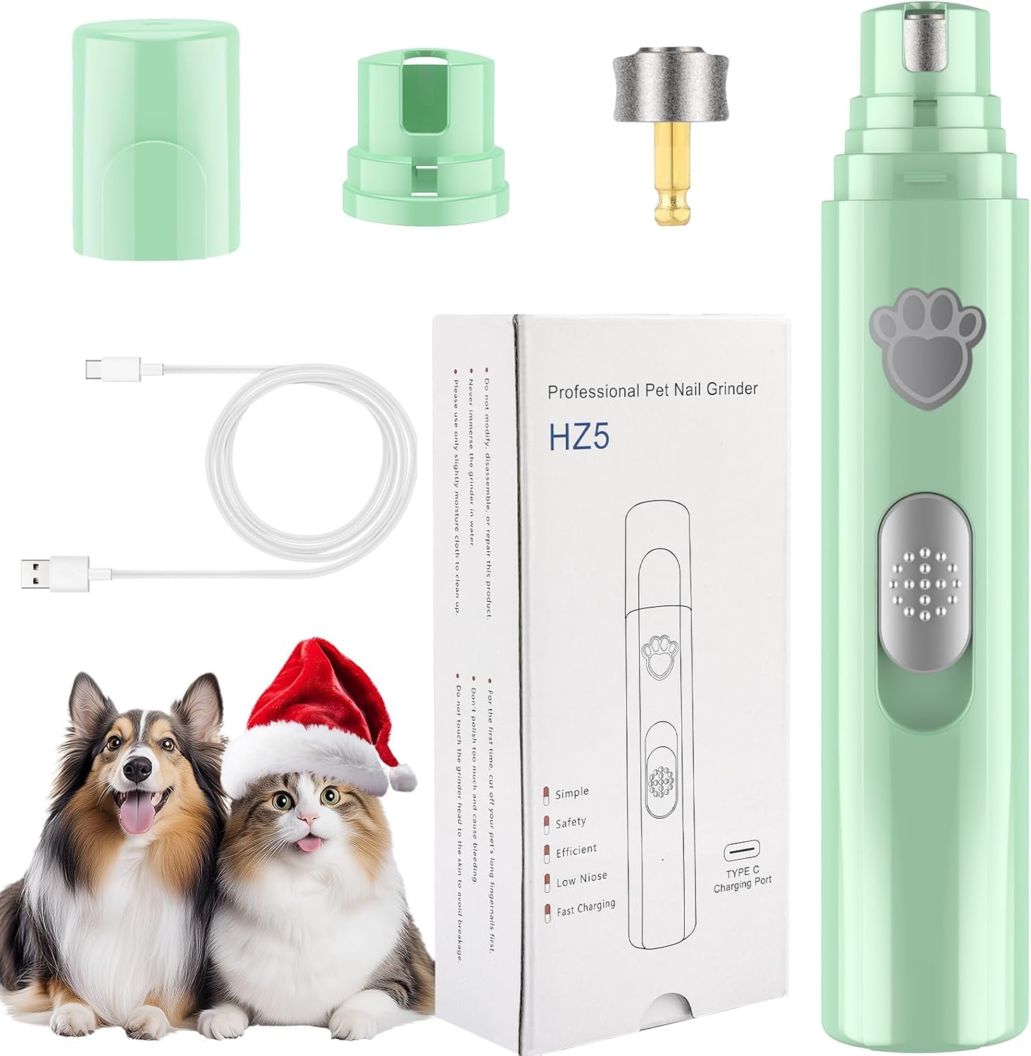 viwik-dog-nail-grinder-2-speed-rechargeable-dog-nail-trimmers-for-large-medium-small-dogs-upgrade-professional-electric-pet-paws-grooming-quiet-puppy-grooming-tool-for-dogs-cats