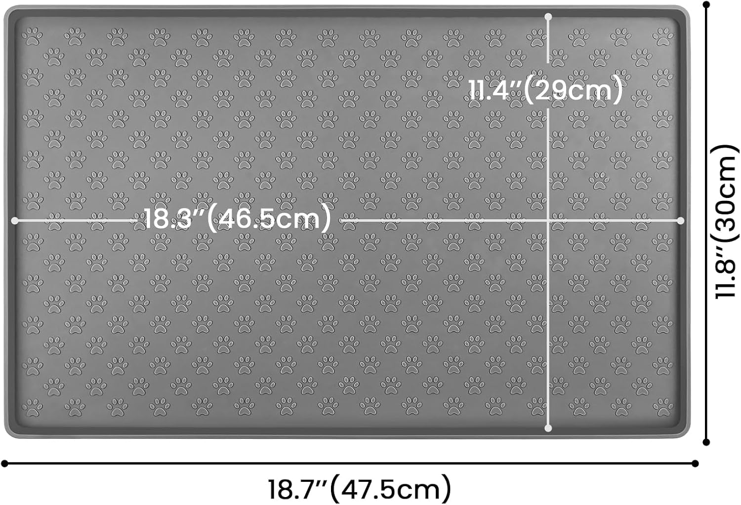 ptlom-pet-placemat-for-dog-and-cat-mat-for-prevent-food-and-water-overflow-suitable-for-small-medium-and-big-pet-18-12-grey-silicone