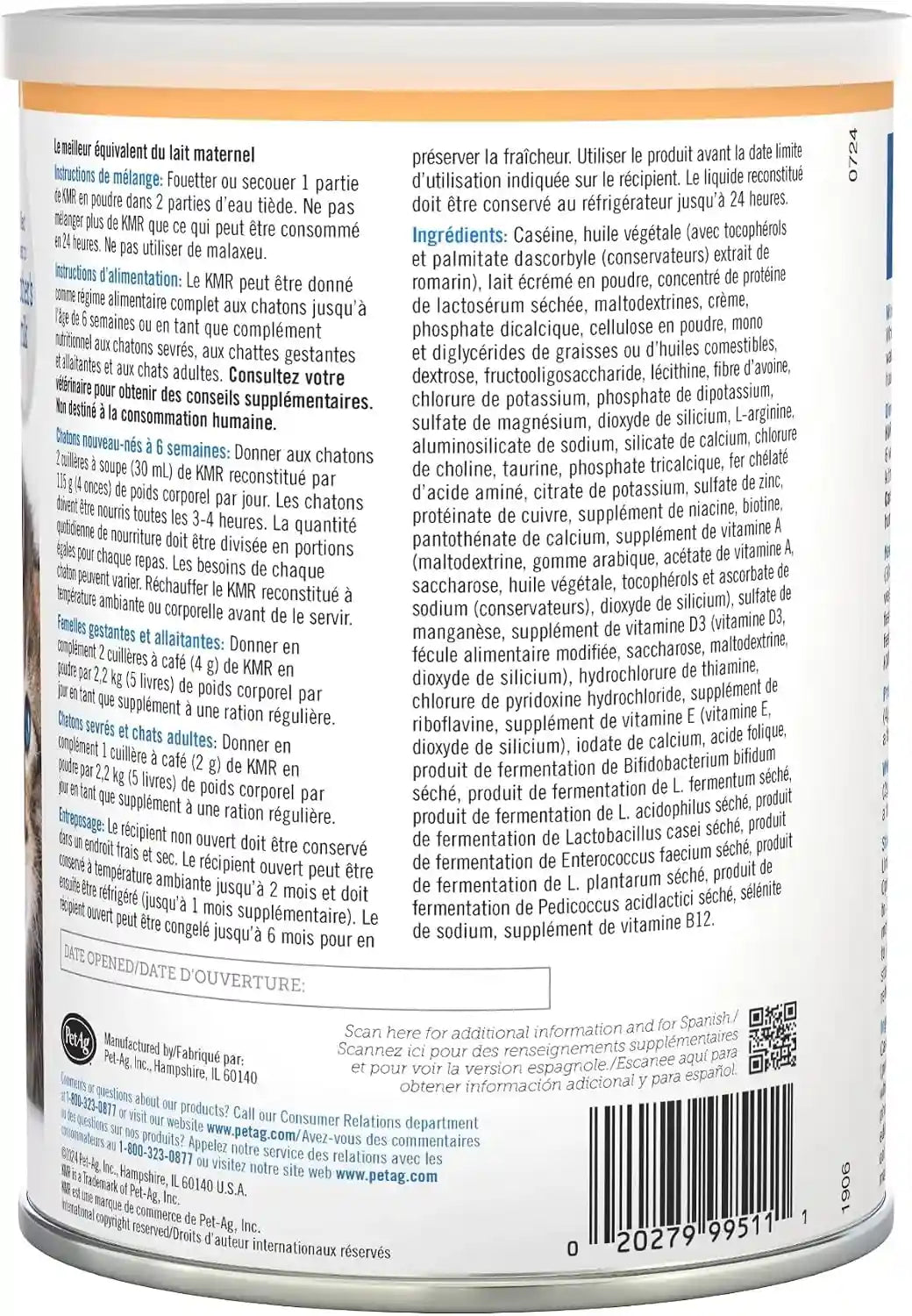 pet-ag-kmr-kitten-milk-replacer-powder-12-oz-powdered-kitten-formula-with-prebiotics-probiotics-vitamins-for-kittens-newborn-to-six-weeks-old-easy-to-digest