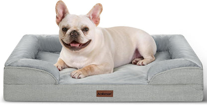 Dog Bed for Extra Large Dogs, 44-Inch Orthopedic XL Waterproof Pet Beds | Aodisman Big Size Pet Bed with Sides,Comfort Thick Egg-Crate Foam,Dog Crate Pad & Couch Bed,Washable Cover & Non-Slip Bottom14