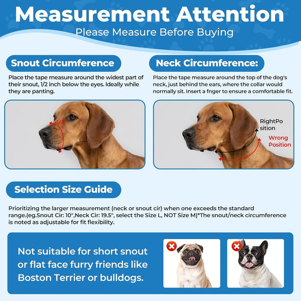 Gentle Dog Head Collar, Soft Nylon No Pull Padded Halter with Fashion Stripes, Breathable Nose Leash for Dogs, anti Pulling Barking(M)5