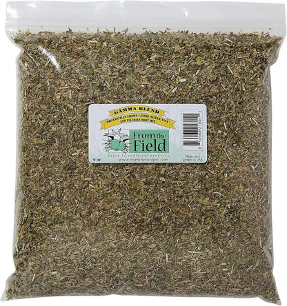From the Field Gamma Blend – Catnip Leaf and Flower, Silver Vine & Valerian Root Mix | Fresh Usa-Grown Organic Catnip for Cats | Potent | Resealable Tub 2 OZ4
