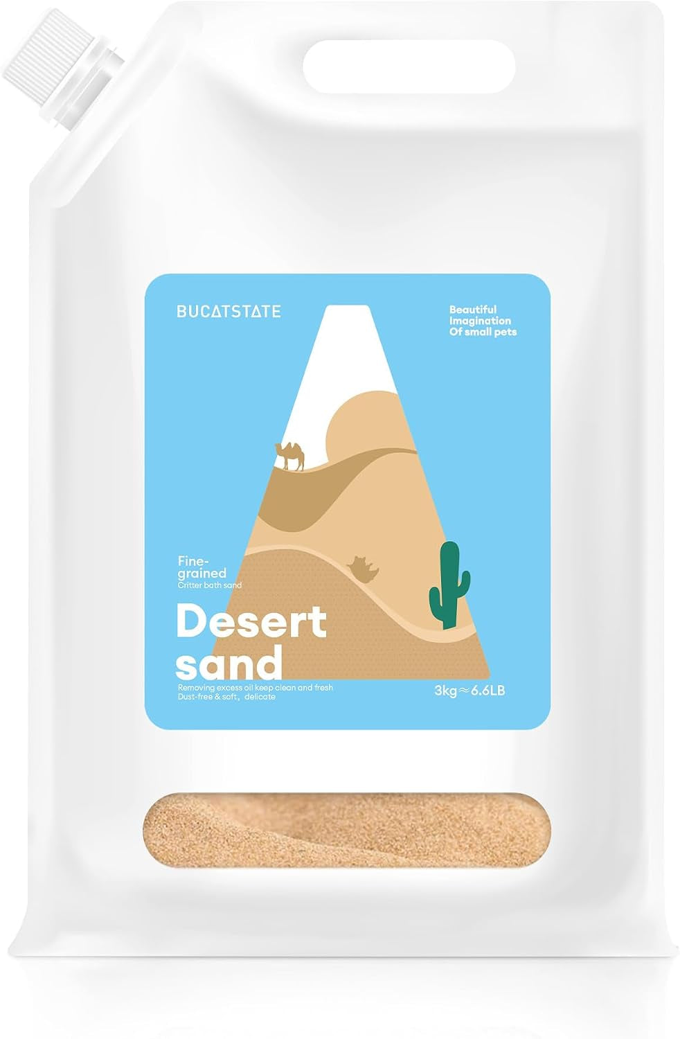bucatstate-hamster-bath-sand-with-pour-spout-6-6lb-desert-bath-sand-no-dust-potty-litter-calcium-free-sand-for-hamster-chinchillas-gerbil-mice-degu-or-other-small-pets-fine-sand