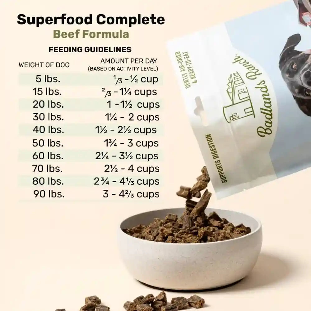 badlands-ranch-by-katherine-heigl-superfood-complete-air-dried-beef-dog-food-high-protein-with-superfoods-for-daily-wellness-consistent-nutrition-24-oz