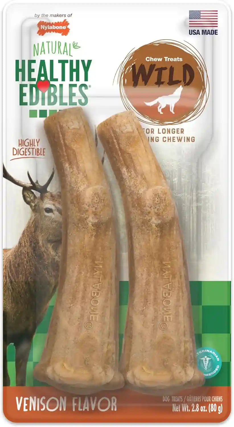 nylabone-healthy-edibles-wild-dog-treats-bison-flavor-large-natural-dog-chew-bones-made-in-usa-highly-digestible-dog-chews-long-lasting-chews-for-large-dogs-up-to-50-lbs