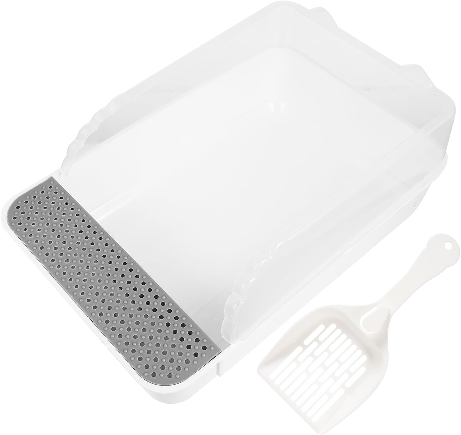detachable-semi-enclosed-cat-litter-box-splash-resistant-small-white-cat-toilet-pan-for-indoor-kitten-training-and-litter-housebreaking