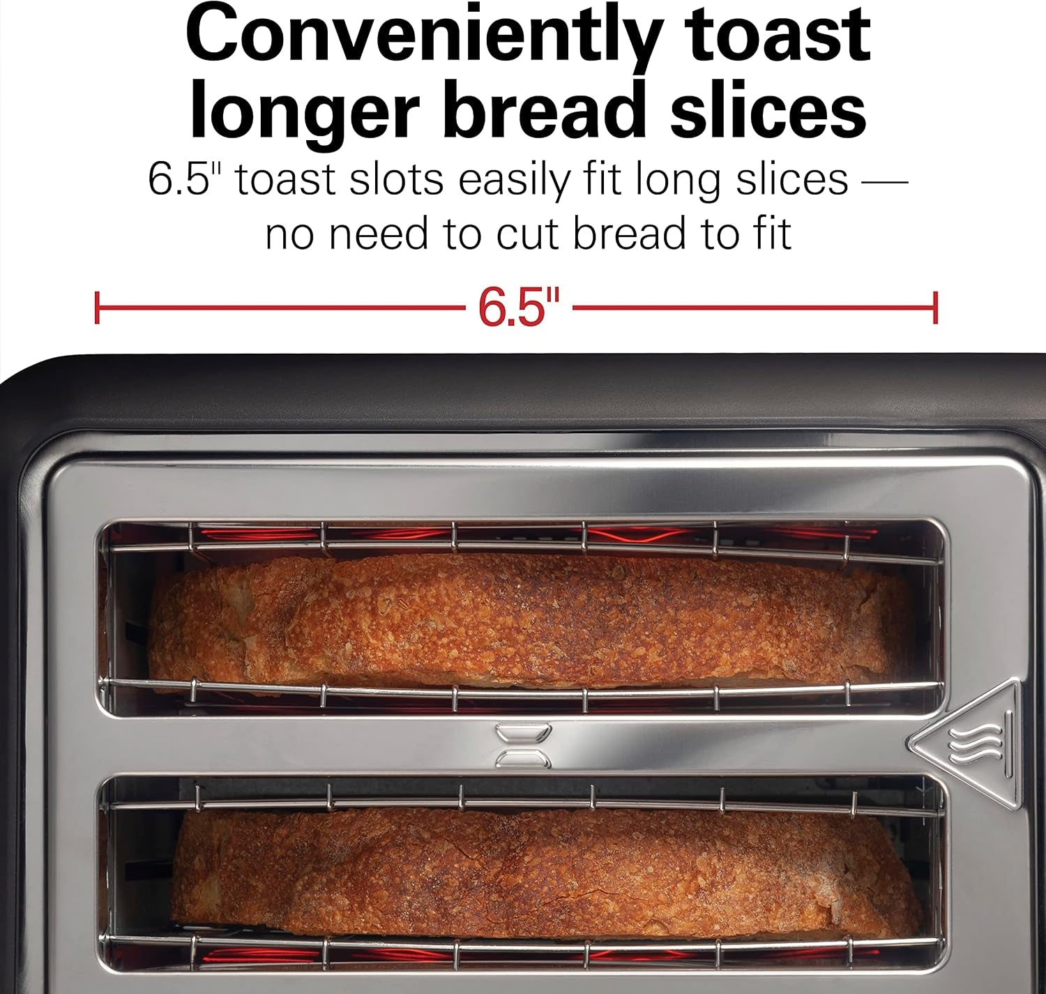 gourmet-2-slice-slot-toaster-with-sure-toast-technology-browning-control-with-7-shades-auto-shutoff-toast-boost-extra-wide-slots-bagel-setting-matte-black-22996