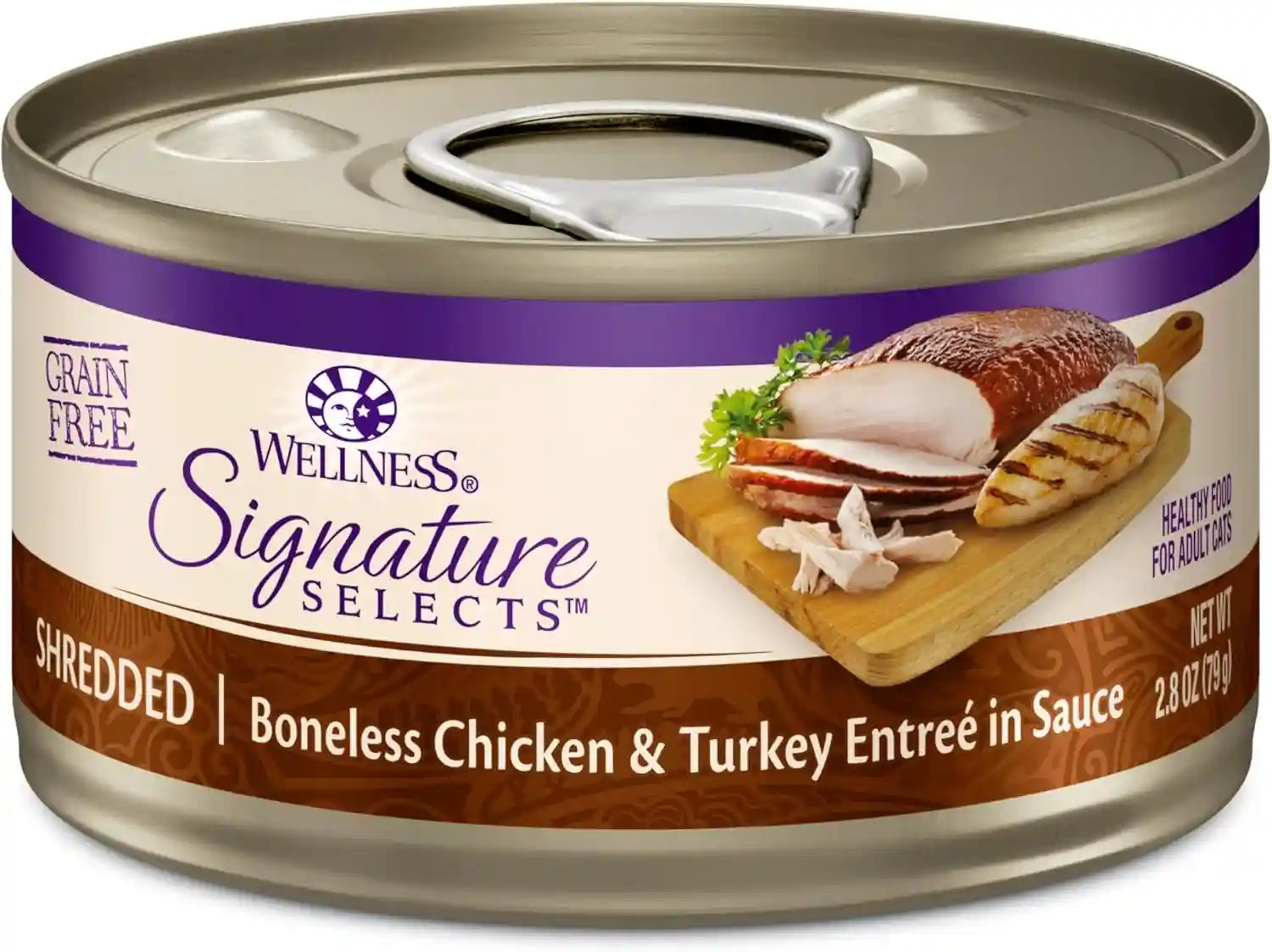 wellness-core-signature-selects-flaked-adult-canned-wet-cat-food-natural-protein-rich-grain-free-skipjack-tuna-and-wild-salmon-entree-recipe-2-8-oz-pack-of-12-cans