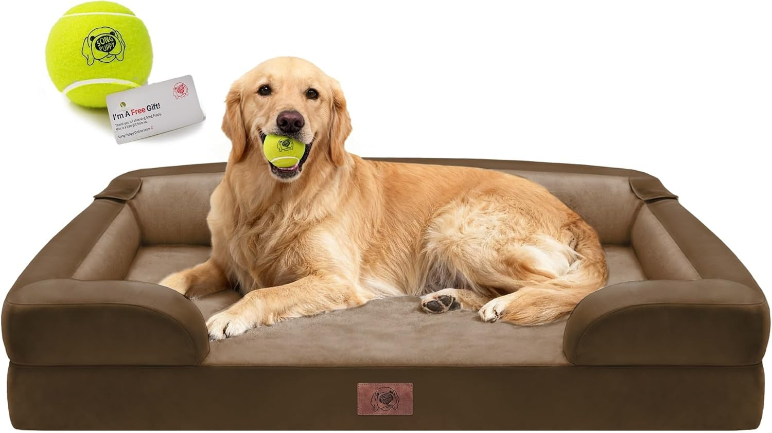 waterproof-orthopedic-dog-bed-for-extra-large-sized-dogs-memory-foam-pet-bed-sofa-with-bolster-dog-couch-with-washable-cover-non-slip-bottom-42x30-inch-grey