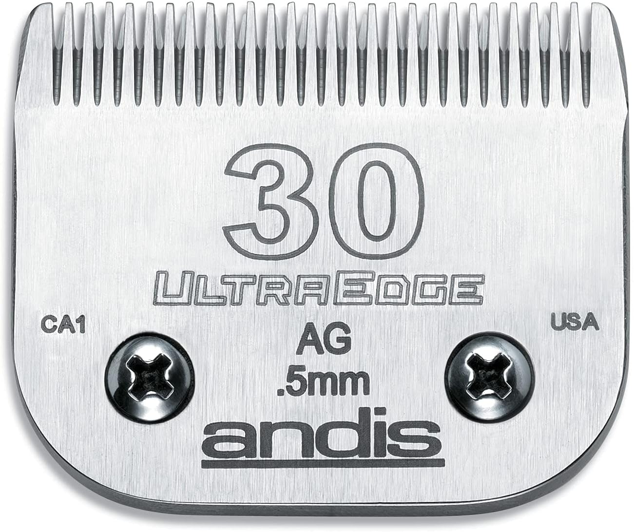 andis-64071-ultra-edge-dog-clipper-blade-constructed-of-carbonized-steel-resists-heat-rust-with-long-lasting-sharp-edges