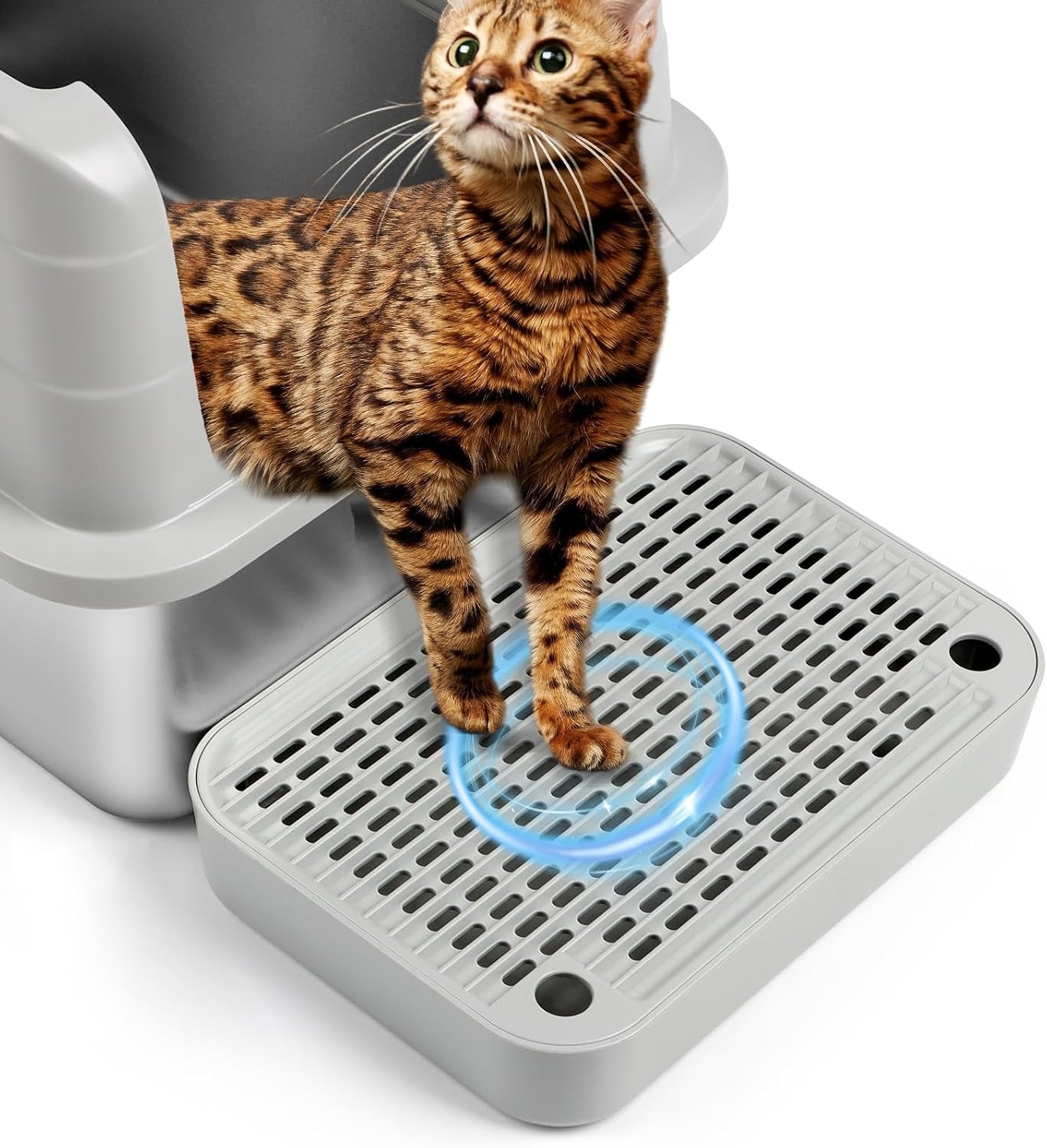 cat-litter-box-ramp-litter-box-step-mat-with-filter-function-cat-stair-for-litter-box-easy-to-clean-11-8x-8-2x-2-cats-pedal-step-stool-ideal-for-kitten-elderly-cats-light-grey