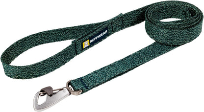 Ruffwear, Front Range Flex Dog Leash, 5 Ft Engineered Knit with Soft Hand-Feel, Lightweight Strong Leash with Lockable Clip, Traffic Loop, Accessory Loop for Outdoor Walking, Deep Teal1
