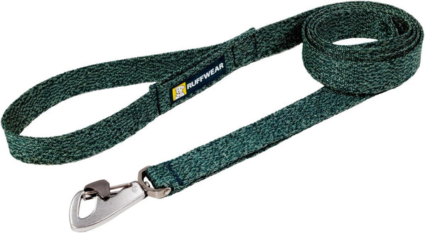 Ruffwear, Front Range Flex Dog Leash, 5 Ft Engineered Knit with Soft Hand-Feel, Lightweight Strong Leash with Lockable Clip, Traffic Loop, Accessory Loop for Outdoor Walking, Deep Teal1