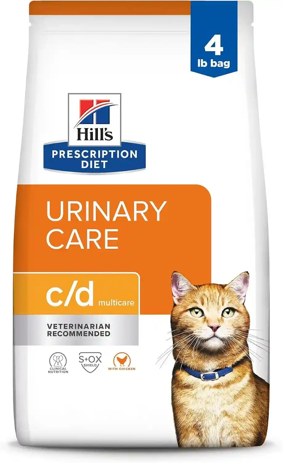 hills-prescription-diet-c-d-multicare-urinary-care-dry-cat-food-1-veterinarian-recommended-chicken-recipe-4-lb-bag