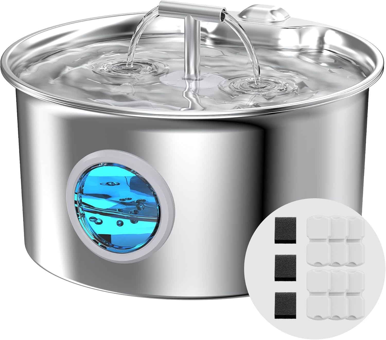 cat-water-fountain-stainless-steel-2-6l-cat-fountain-for-drinking-pet-water-fountain-for-cats-indoor-automatic-pet-water-dispenser-bowl-best-auto-feeding-supplies-gift-for-small-dog-large-kitty