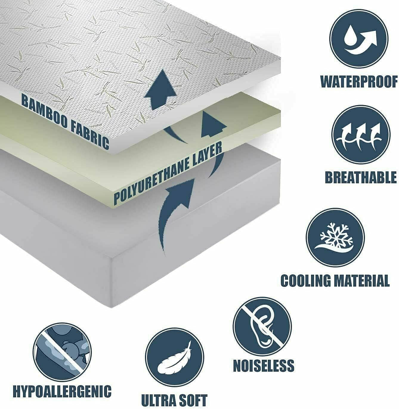 bamboo-mattress-protector-with-zipper-100-waterproof-king-size-cooling-mattress-cover-ultra-soft-jacquard-fabric-breathable-noiseless-mattress-pad-cover-zippered-mattress-encasements