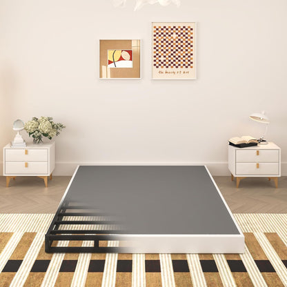 5 Inch Box Spring for Queen Bed, Heavy Duty Metal Mattress Foundation, 3000 Lbs Capacity, Low Profile, Noise-Free, Easy Assembly with Fabric Cover1