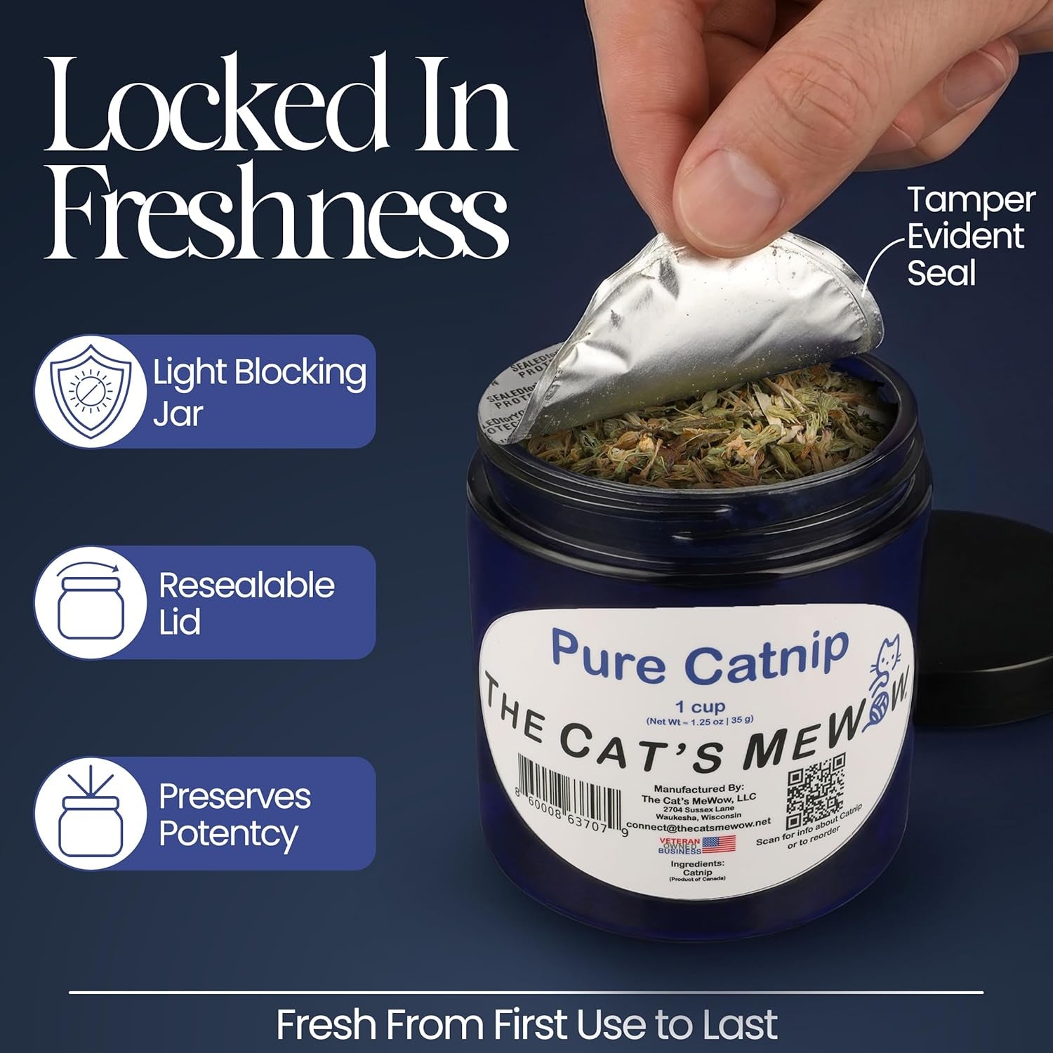 the-cats-mewow-100-pure-catnip-north-american-grown-strong-aroma-for-play-enrichment-resealable-freshness-jar-veteran-owned-brand