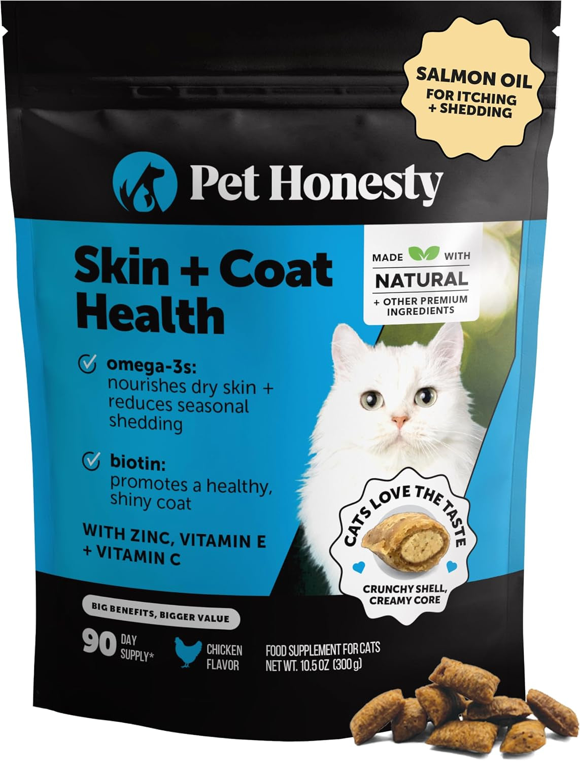 cat-skin-coat-supplement-crunchy-creamy-chews-salmon-oil-for-cats-omega-3-itchy-dry-skin-relief-feline-shedding-control-biotin-vitamins-for-indoor-cats-shiny-soft-coat-30-day-supply