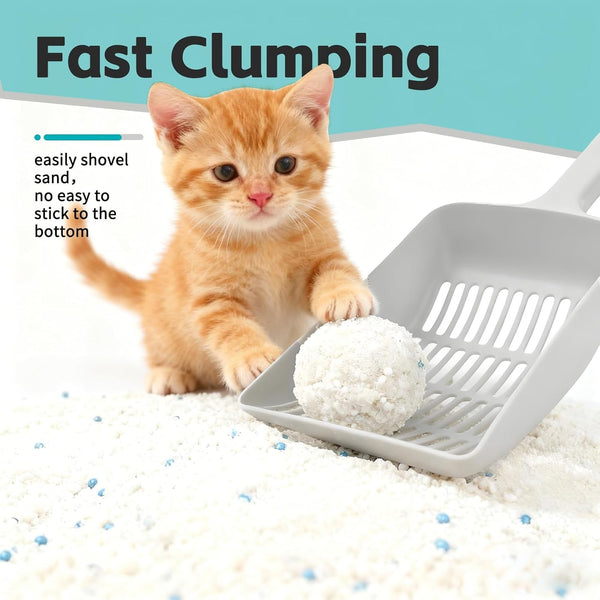 Tapioca Cat Litter, Cassava Cat Litter Odor Control Dust-Free Clumping Litter4