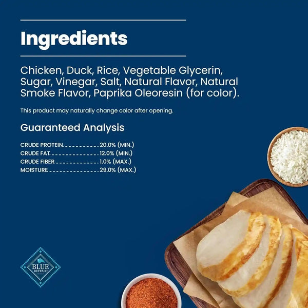 Blue Buffalo Nudges Chicken Jerky Cuts Natural Dog Treats, Tender & Meaty Dog Snacks, Healthy Reward or Training Treat, Made in the USA with Real Chicken, No Artificial Preservatives, 36 Oz.7