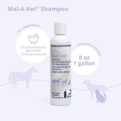 Mal-A-Ket Shampoo for Dogs and Cats, 8 Oz | Packaging May Vary2