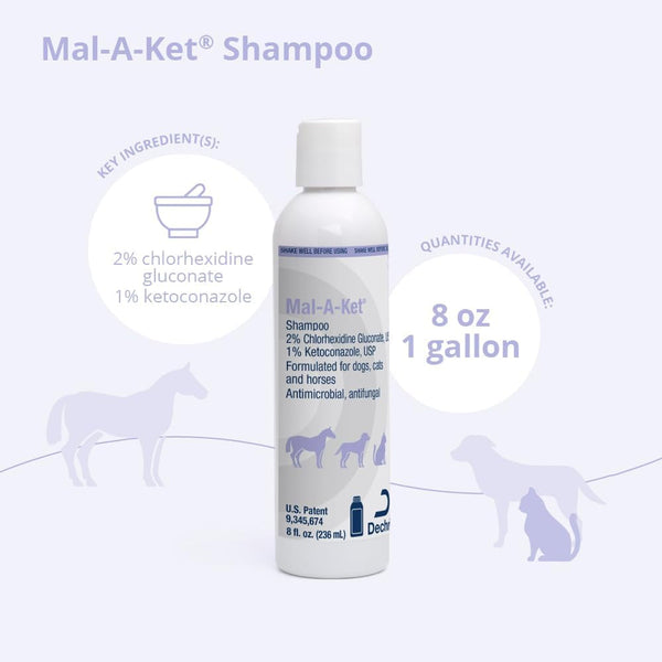 Mal-A-Ket Shampoo for Dogs and Cats, 8 Oz | Packaging May Vary2