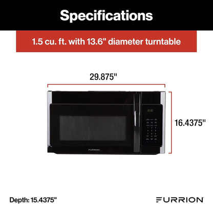 ® -  Over-The-Range Convection RV Microwave Oven - 1.7 Cu. Ft., Stainless Steel #FMCM15A-SS2