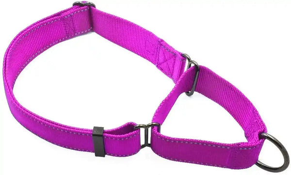 Max and Neo Nylon Martingale Collar - We Donate to a Dog Rescue for Every Collar Sold (Medium, Orange)12