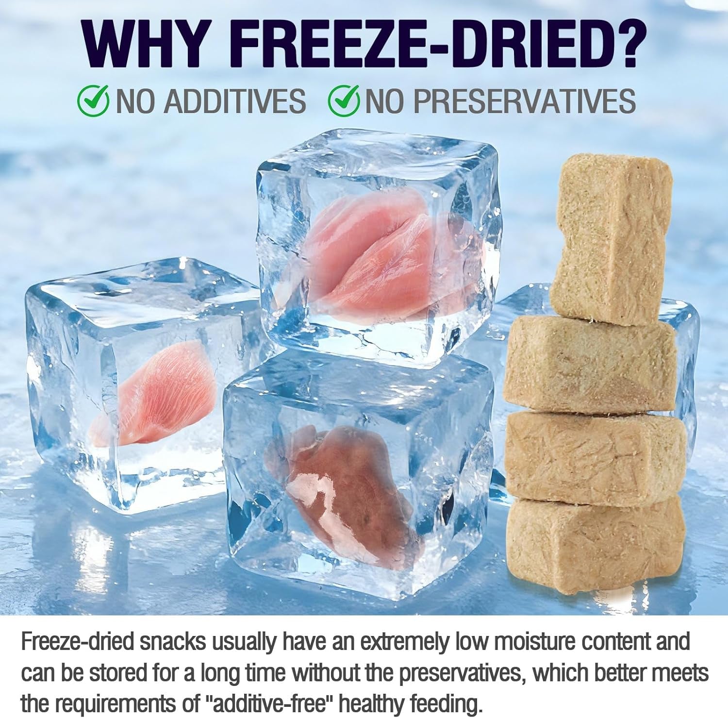freeze-dried-chicken-cat-treats-100g-natural-chicken-cube-snacks-high-protein-grain-free-healthy-dog-treats-for-daily-hip-joint-care-pet-training-reward-snack