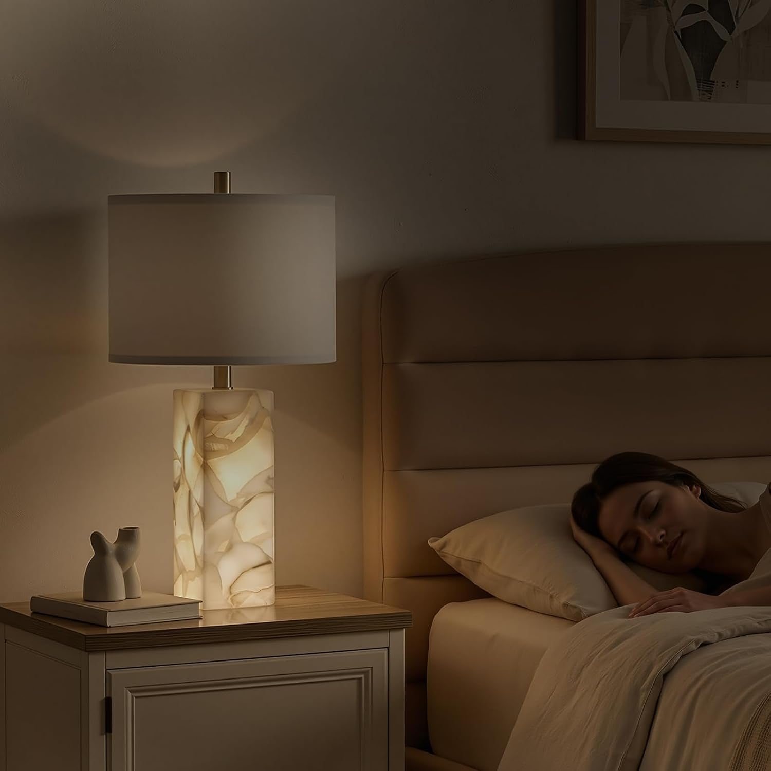 23-alabaster-table-lamp-set-of-2-with-night-light-for-living-room-rotary-switch-bedside-lamp-with-linen-shade-for-bedroom-modern-nightstand-lamps-for-room-office-dorm-bulb-included