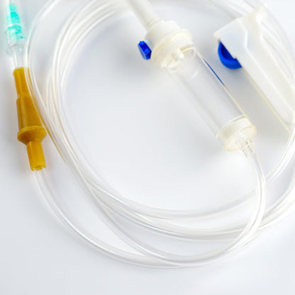 12 Pack Fluid Transfer Extension Tubing for Pets and Laboratory Care, 67 Inch Transparent PVC Lines with Precision Roller Clamp, Universal Luer Lock Connectors and 18 GA Fitting Components5