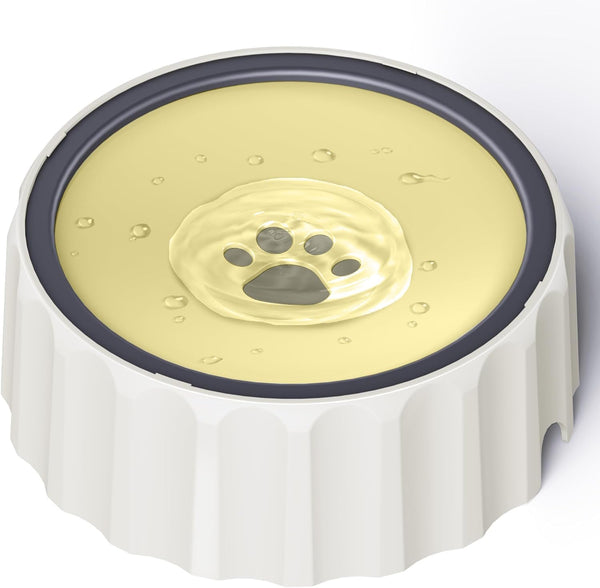 304 Stainless Steel Dog Water Bowl No Spill, 101Oz/3L Large Capacity Pet Water Dispenser with Floating Disk, Non-Slip Slow Drink Feeder for Cat, Anti-Gulping & Splash Proof for Travel, Car & Home9