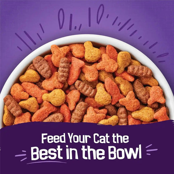 Purina Friskies Cat Food Surfin and Turfin Favorites Flavors of Chicken, Whitefish, Salmon and Filet Mignon - (Pack of 4) 3.15 Lb. Bags3