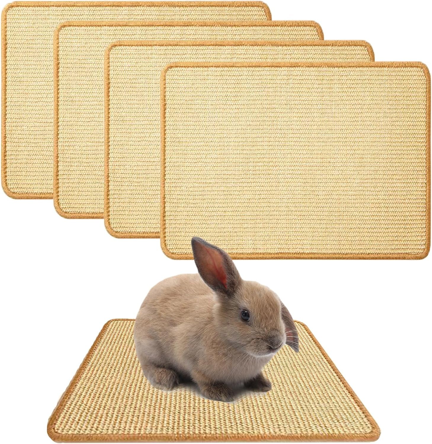 2pcs-rabbit-scratch-mat-natural-bunny-pad-claws-and-teeth-care-16x12-bunny-scratching-pad-rabbit-mats-for-cages-rabbit-mat-chew-toys-for-bunny-pet-cage-bedding-for-biting-sleeping-nesting