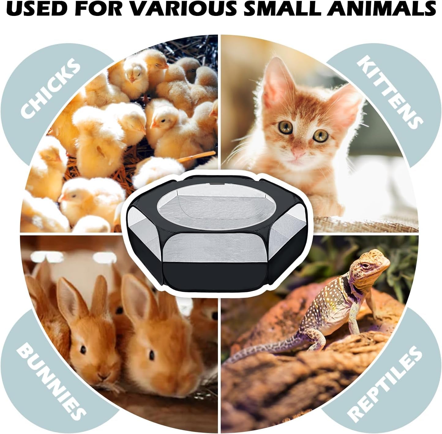 uwe-small-animal-playpen-waterproof-foldable-pet-playpen-black-anti-escape-exercise-pet-tent-bite-resistant-breathable-mesh-leakproof-base-easy-fold-storage-indoor-outdoor-for-pets