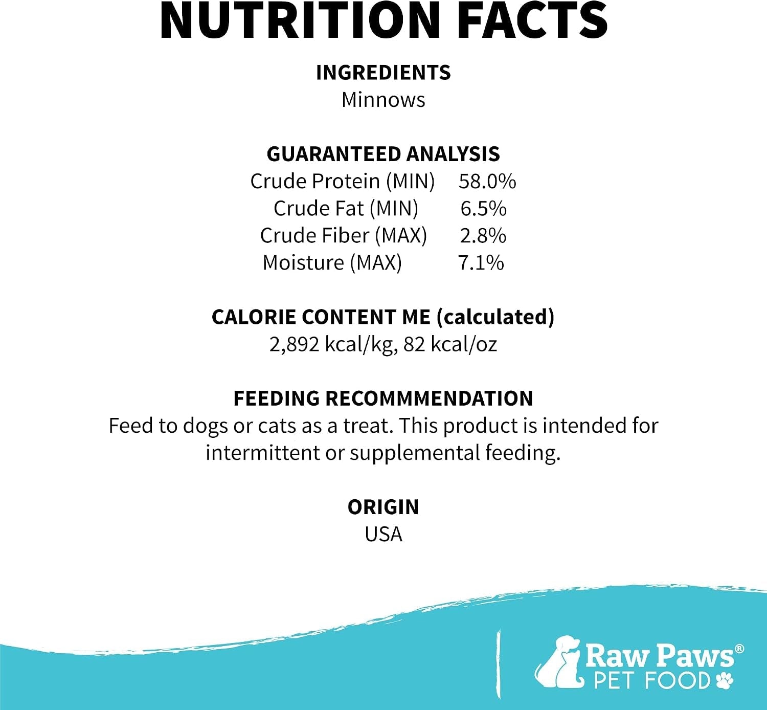 raw-paws-freeze-dried-minnows-for-cats-dogs-2-oz-made-in-usa-single-ingredient-fish-treats-for-dogs-freeze-dried-fish-for-cats-minnow-dog-treats-no-fillers-additives
