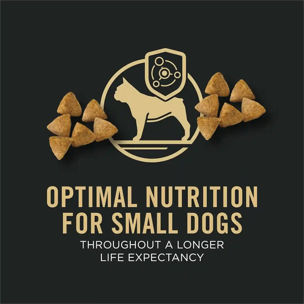 Purina Pro Plan Small Breed Dry Dog Food Chicken and Rice Formula with Guaranteed Live Probiotics - 6 Lb. Bag6