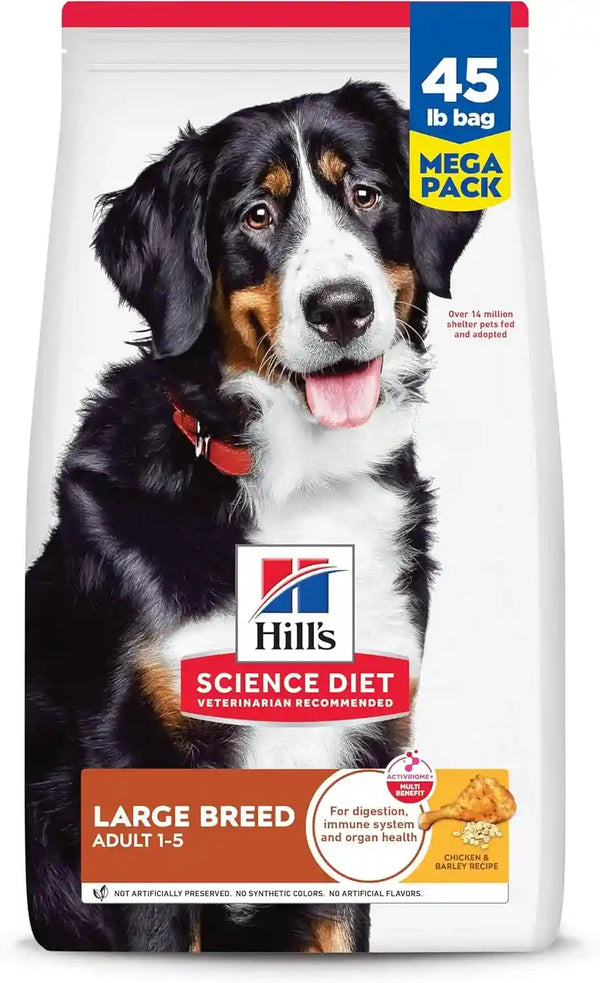 Hill'S Science Diet Large Breed Dry Dog Food | #1 Veterinarian Recommended, Adult 1-5 Formula, Chicken & Barley, 35 Lb. Bag19